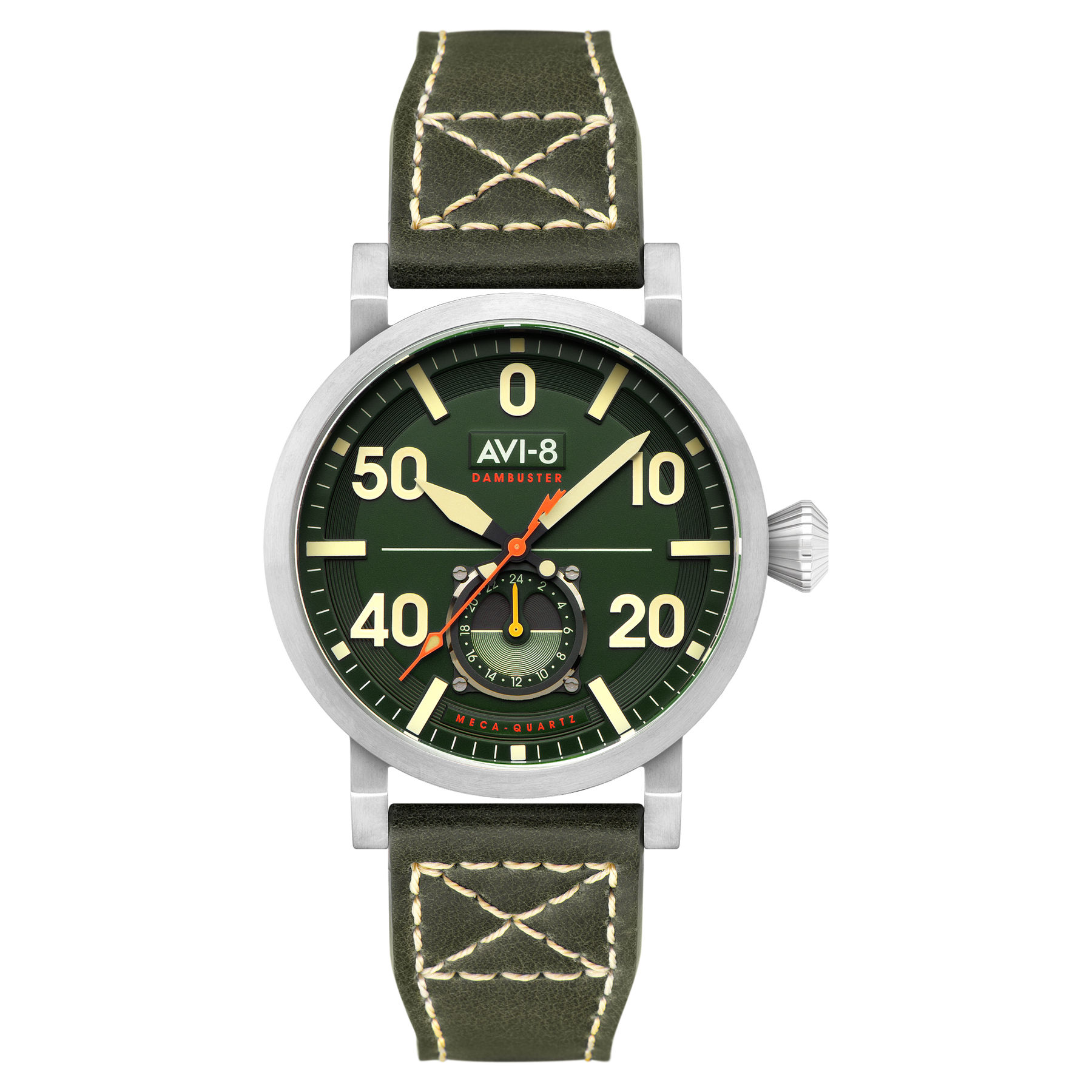 Forest Green | Dambuster Chadwick Meca-Quartz – AVI-8 Timepieces Forest Green | Dambuster Chadwick Meca-Quartz – AVI-8 Timepieces
