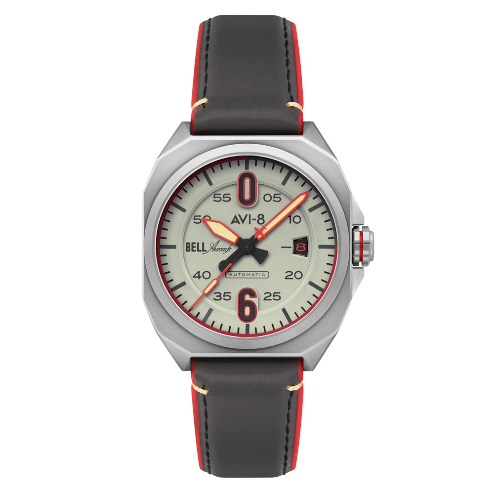 Desert Khaki | Bell X-1 Machbuster Automatic – AVI-8 Timepieces Desert Khaki | Bell X-1 Machbuster Automatic – AVI-8 Timepieces
