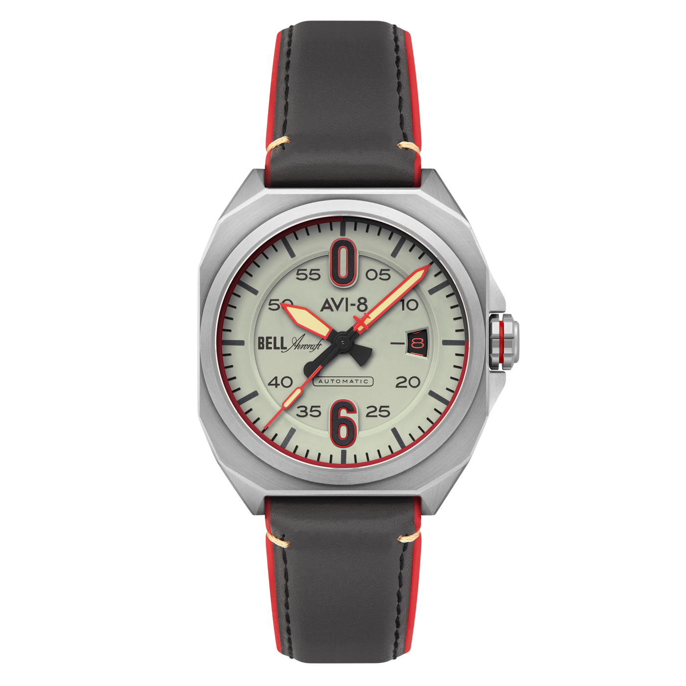Desert Khaki | Bell X-1 Machbuster Automatic – AVI-8 Timepieces Desert Khaki | Bell X-1 Machbuster Automatic – AVI-8 Timepieces