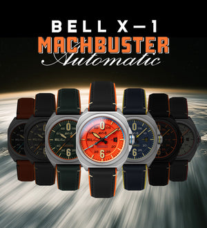 Orologio da uomo AVI-8 Bell X-1 Machbuster automatico con cinturino in pelle e quadrante grigio ferro AV-4115-06 Orologio da uomo AVI-8 Bell X-1 Machbuster automatico con cinturino in pelle e quadrante grigio ferro AV-4115-06