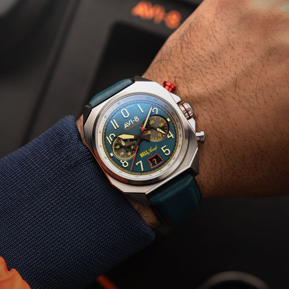 BELL X-1 MACHBUSTER CHRONOGRAPH AV-4118 – AVI-8 Timepieces