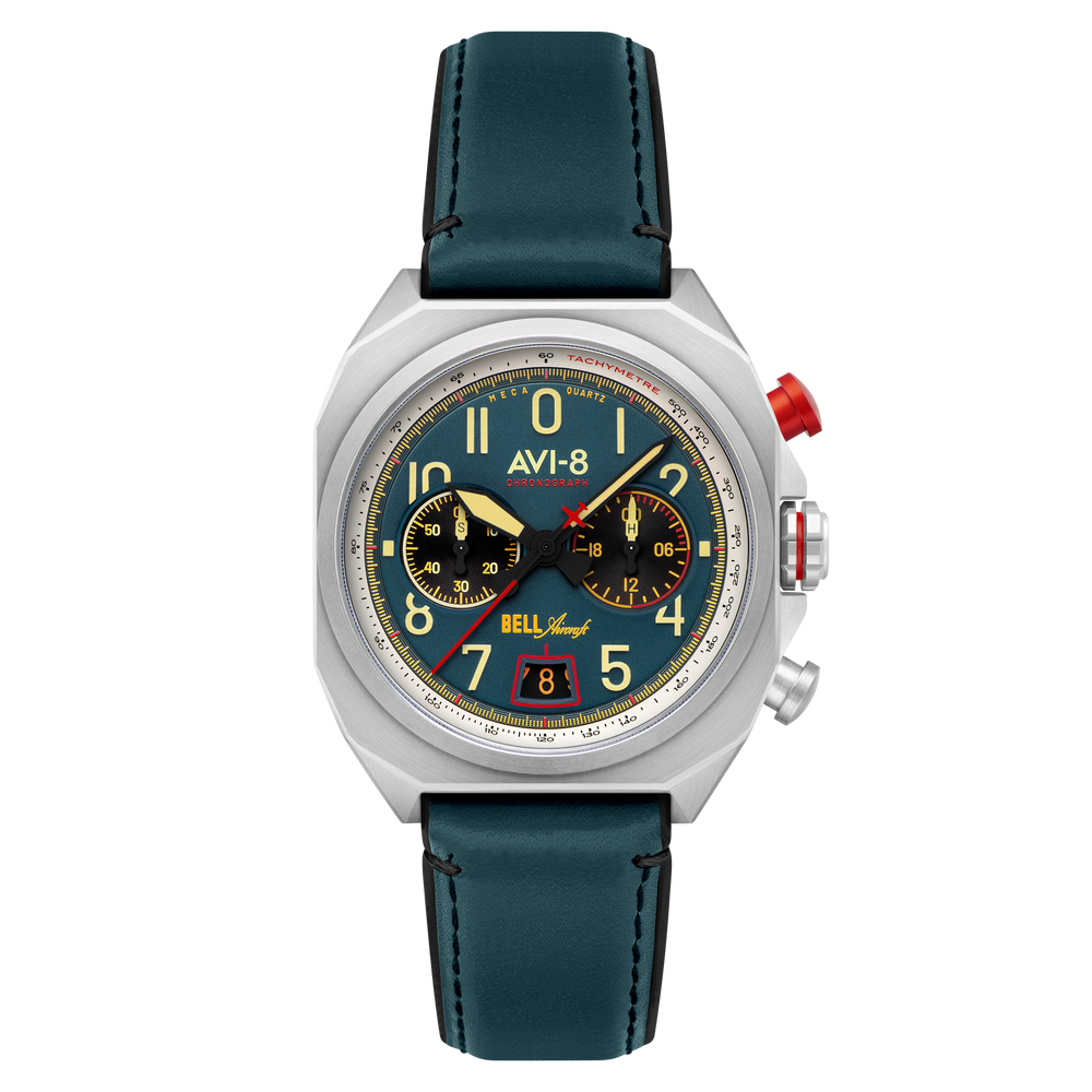 Aviation Blue | Bell X-1 Machbuster Chronograph – AVI-8 Timepieces Aviation Blue | Bell X-1 Machbuster Chronograph – AVI-8 Timepieces