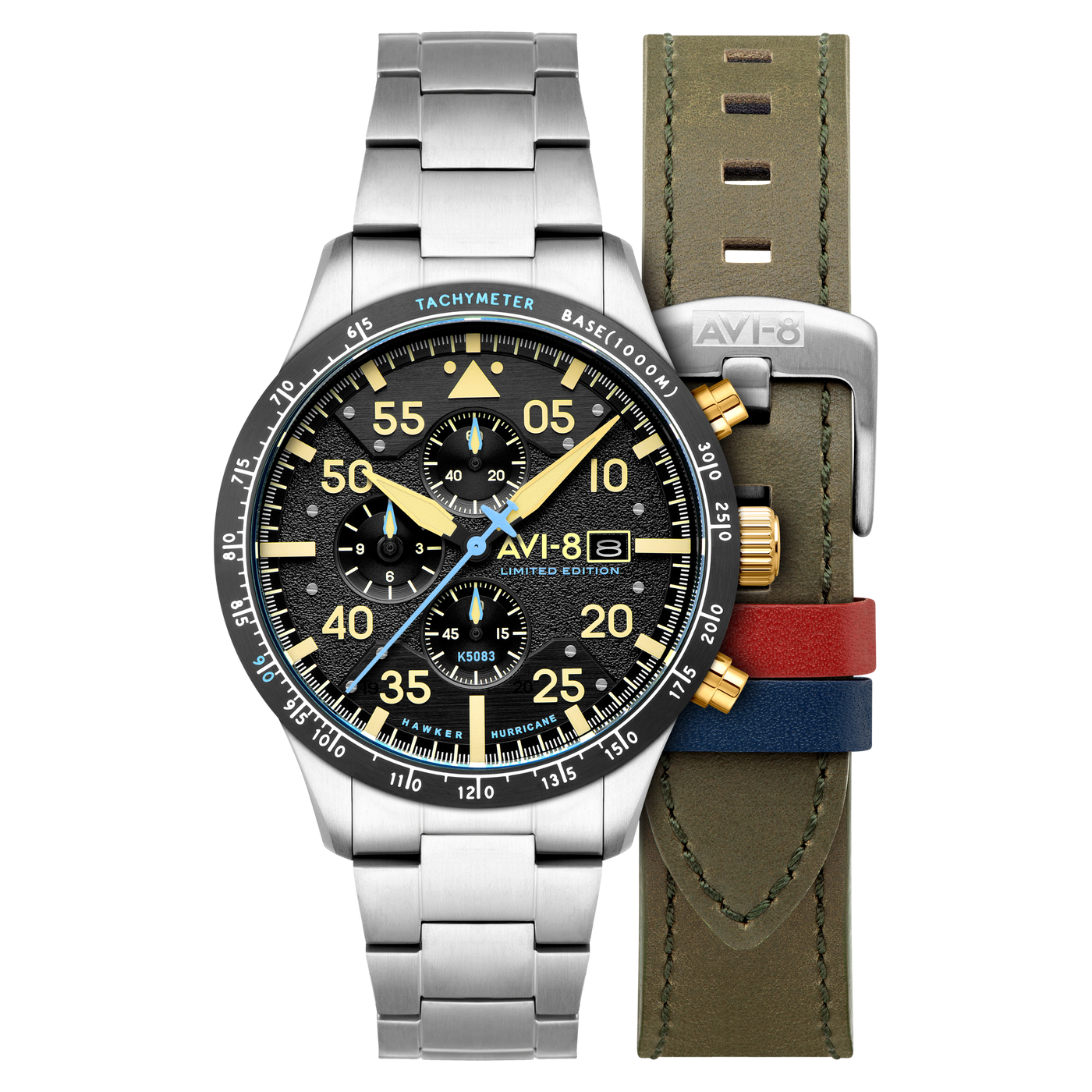 Thunder Black | Hawker Hurricane 90th Anniversary Chronograph Thunder Black | Hawker Hurricane 90th Anniversary Chronograph