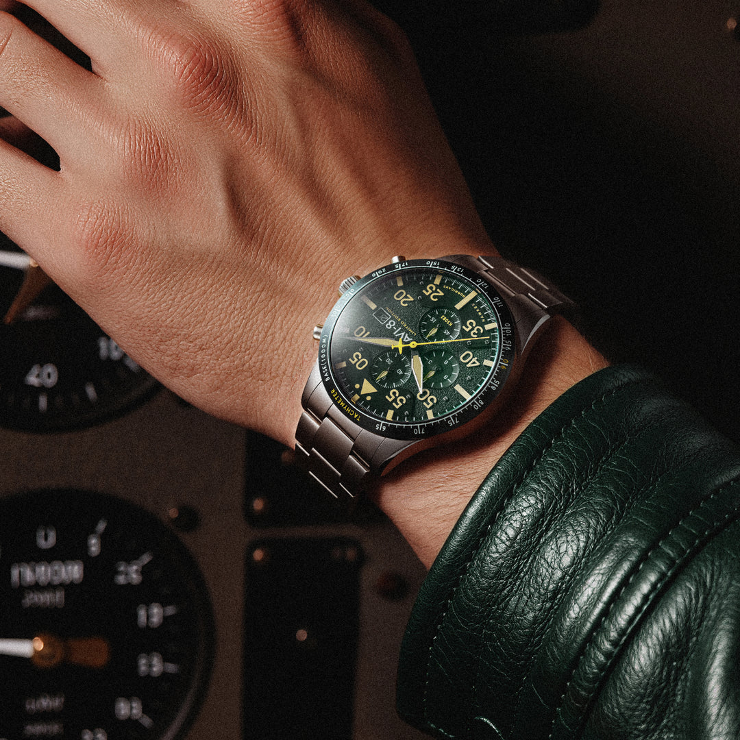 Tarmac Green | Hawker Hurricane 90th Anniversary Chronograph