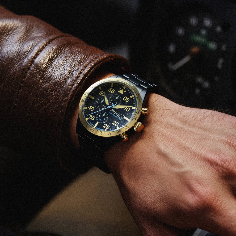 Altitude Black | Hawker Hurricane 90th Anniversary Chronograph