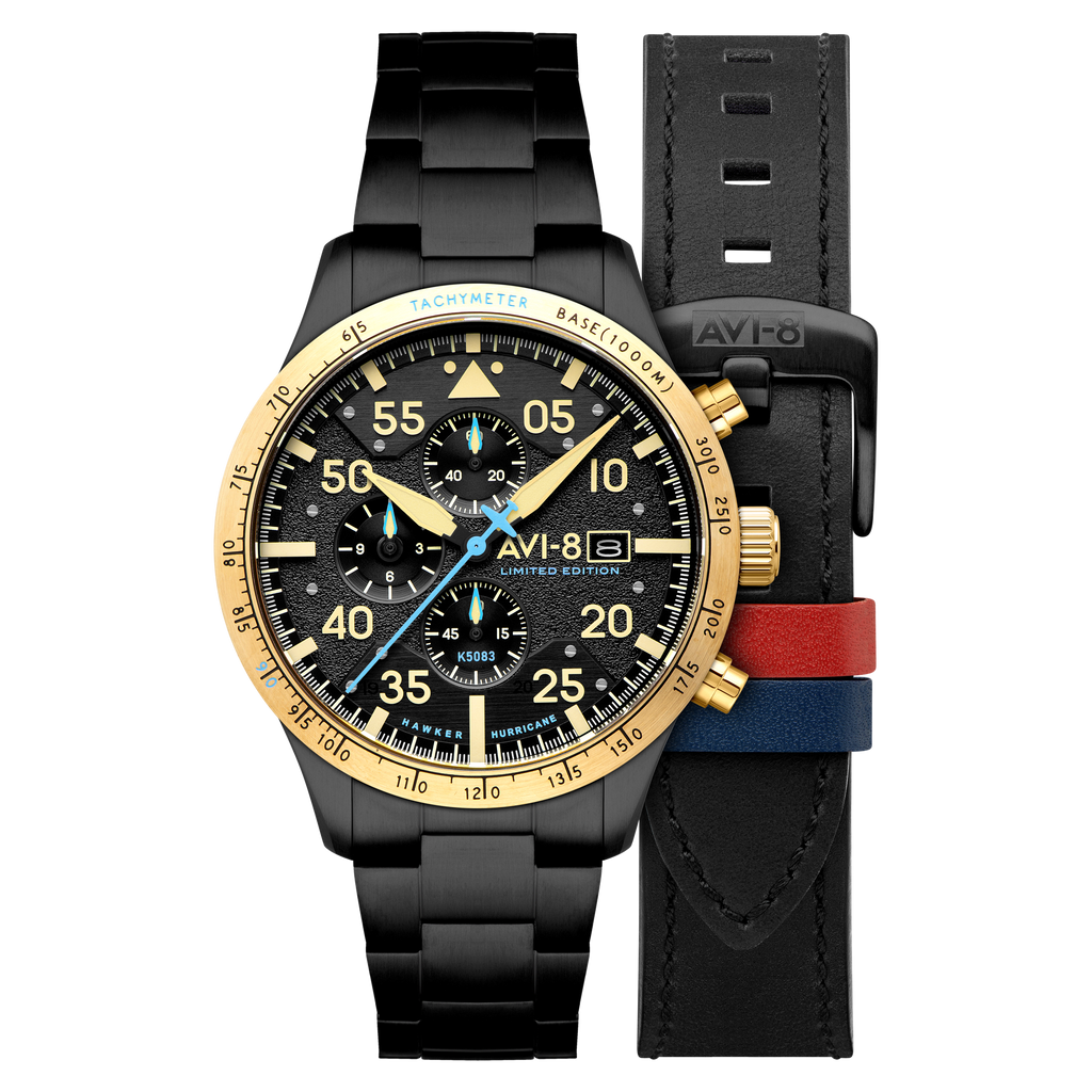 Altitude Black | Hawker Hurricane 90th Anniversary Chronograph