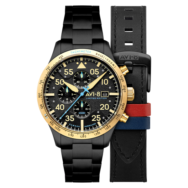 Altitude Black | Hawker Hurricane 90th Anniversary Chronograph