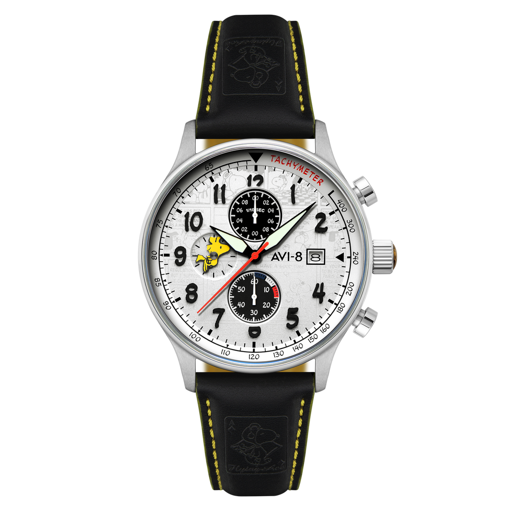 Woodstock White | Hawker Hurricane Classic Chronograph Peanuts Woodstock White | Hawker Hurricane Classic Chronograph Peanuts
