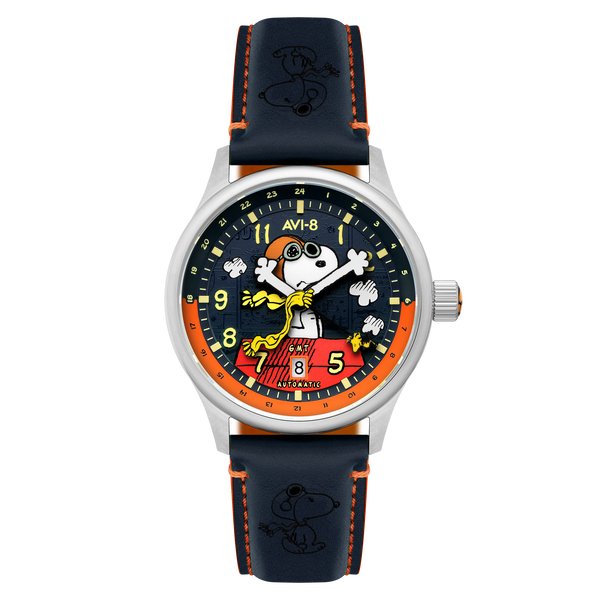 Sketchbook Blue | Hawker Hurricane Kent GMT Automatic Peanuts