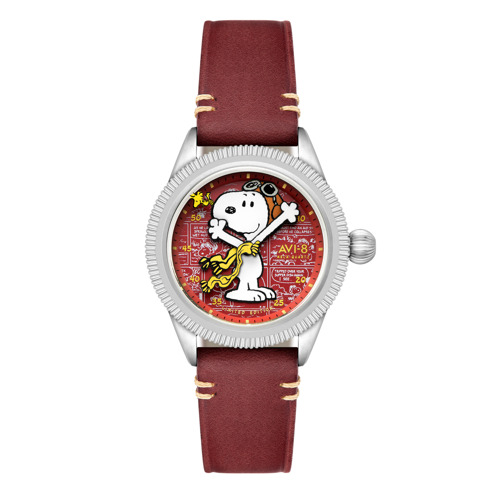 Doghouse Red | Flyboy Airmaster 40 Meca-quartz Peanuts Snoopy Doghouse Red | Flyboy Airmaster 40 Meca-quartz Peanuts Snoopy