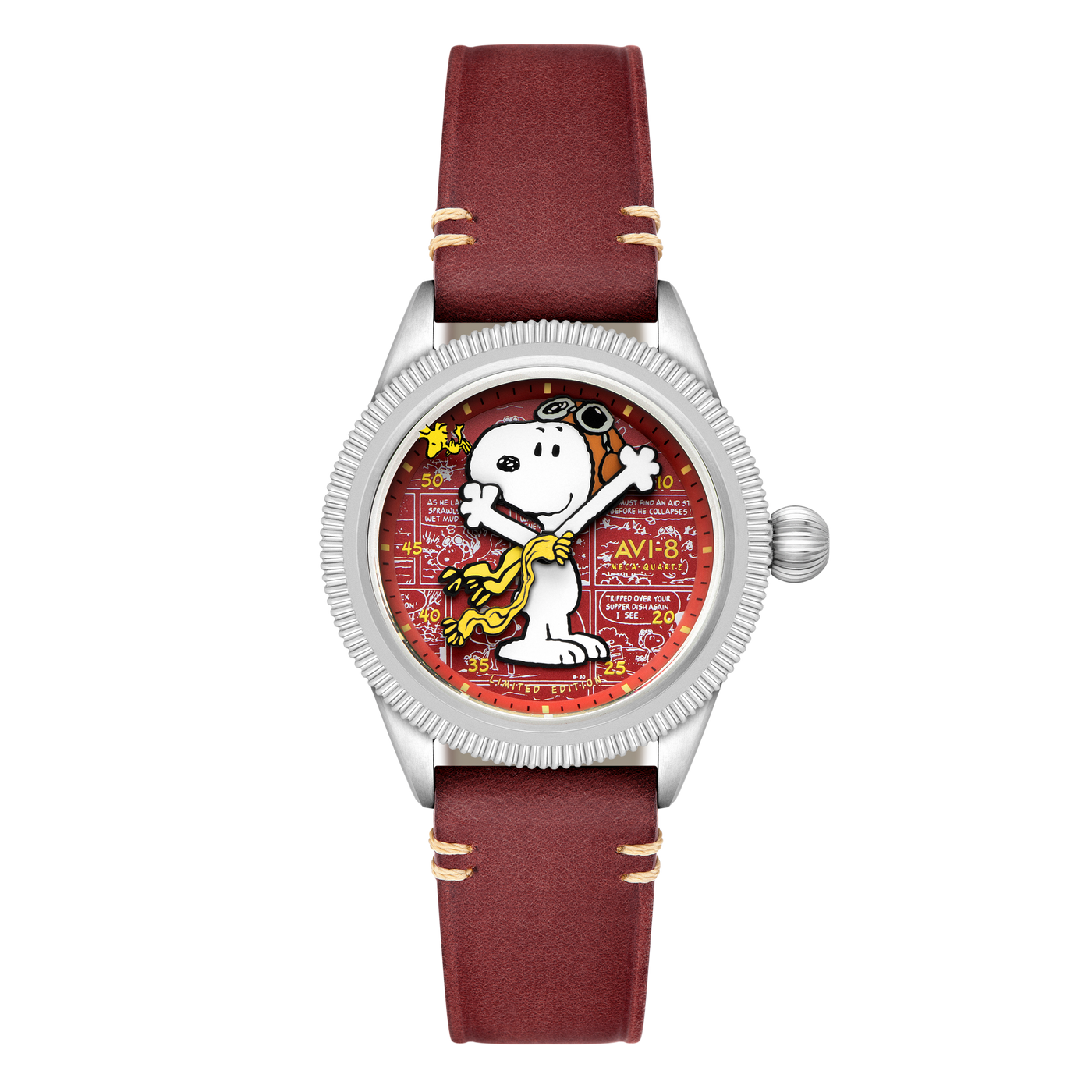 Doghouse Red | Flyboy Airmaster 40 Meca-quartz Peanuts Snoopy