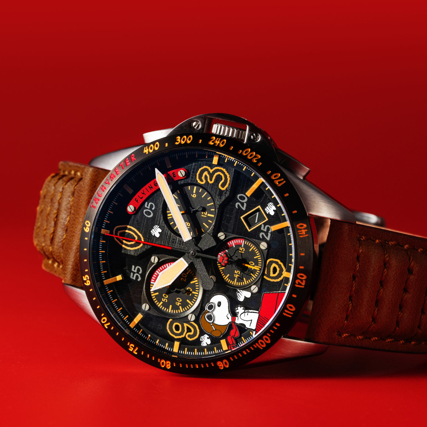 Biplane Brown