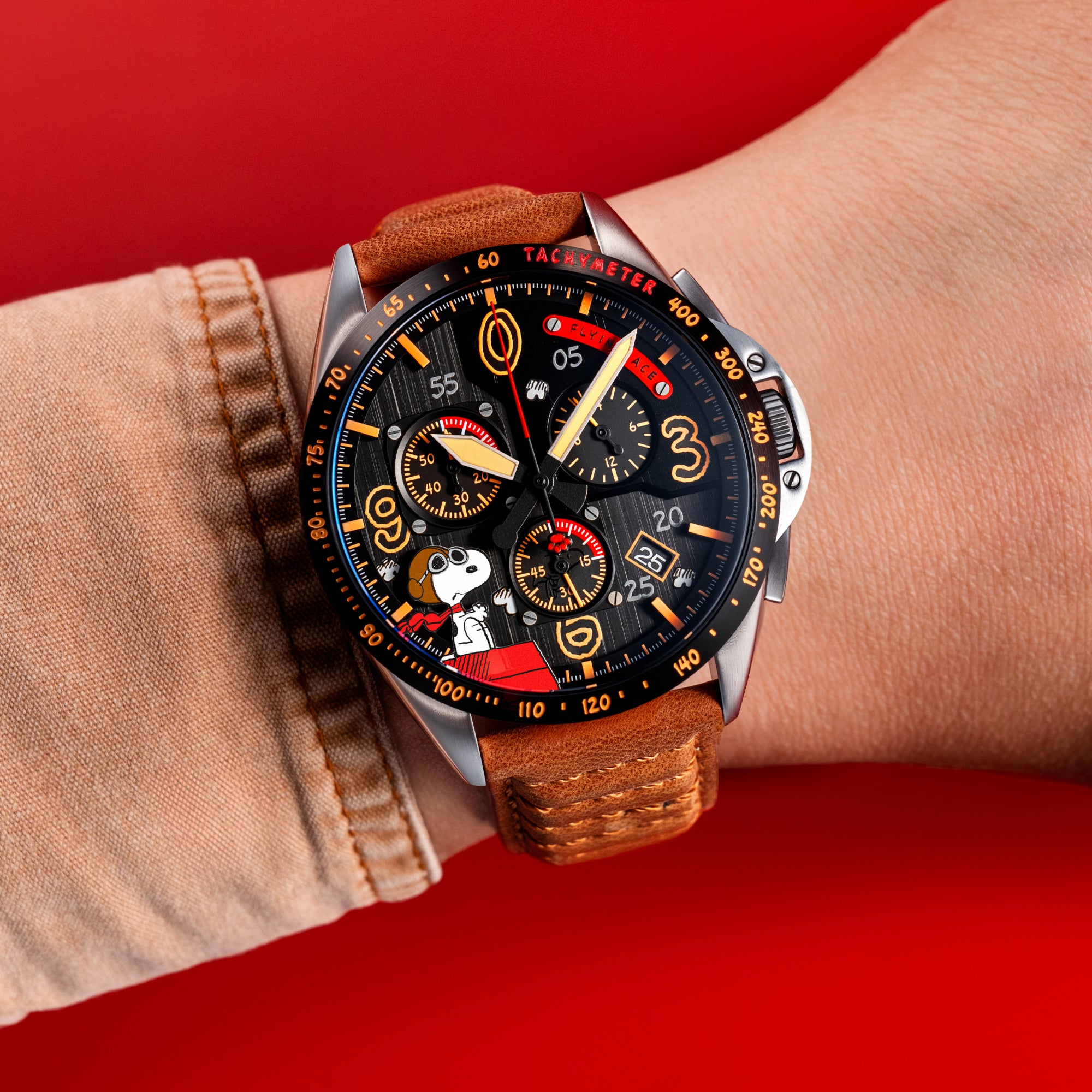 Biplane Brown