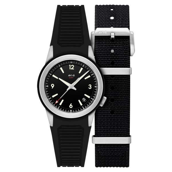 Night Shadow | Cvrt 3775a Automatic – AVI-8 Timepieces