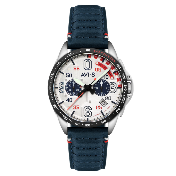 Slipstream Silver | P-51 Mustang Kindelberger Chronograph 85th