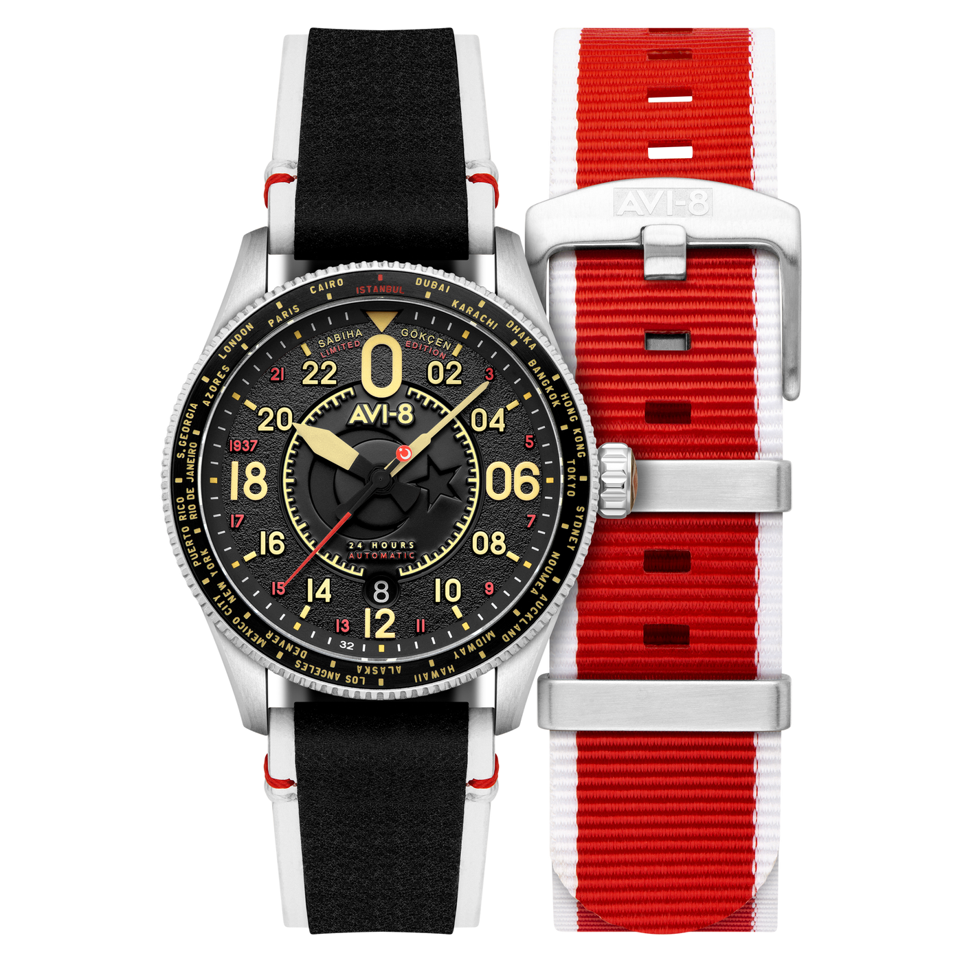 Gökçen Black | Sabiha Gökçen 24 Hour Automatic Limited Edition