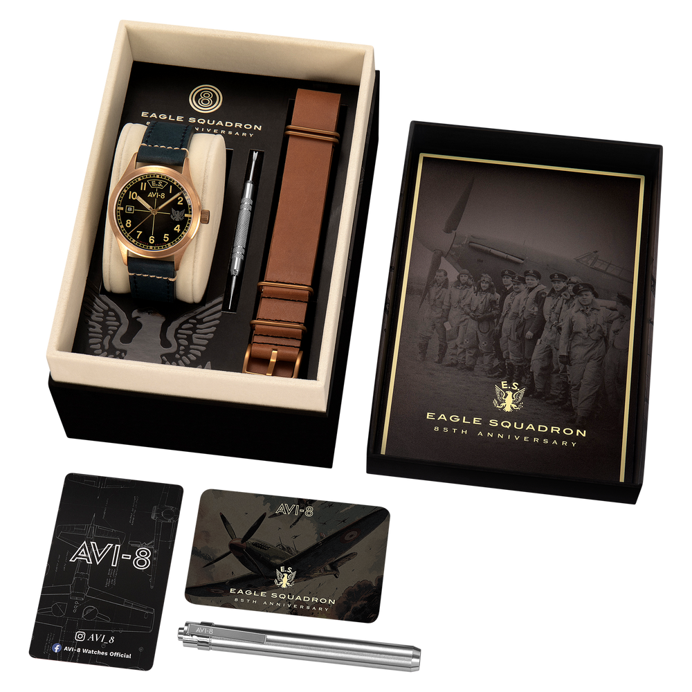 Gravesend | Flyboy Eagle Squadron Automatic Bronze 85th Limited Gravesend | Flyboy Eagle Squadron Automatic Bronze 85th Limited