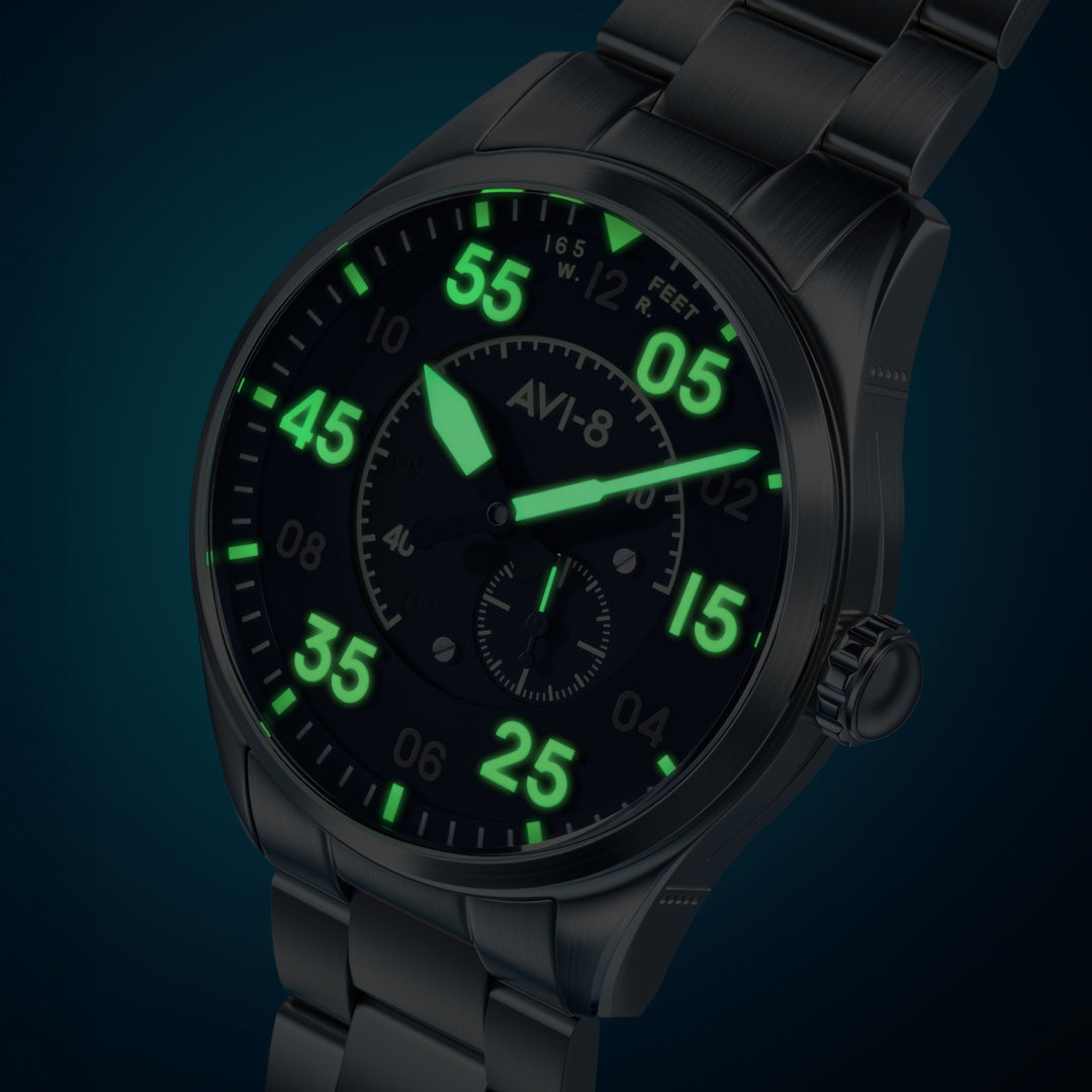 Sky Gauge | Spitfire Type 300 Automatic – AVI-8 Timepieces