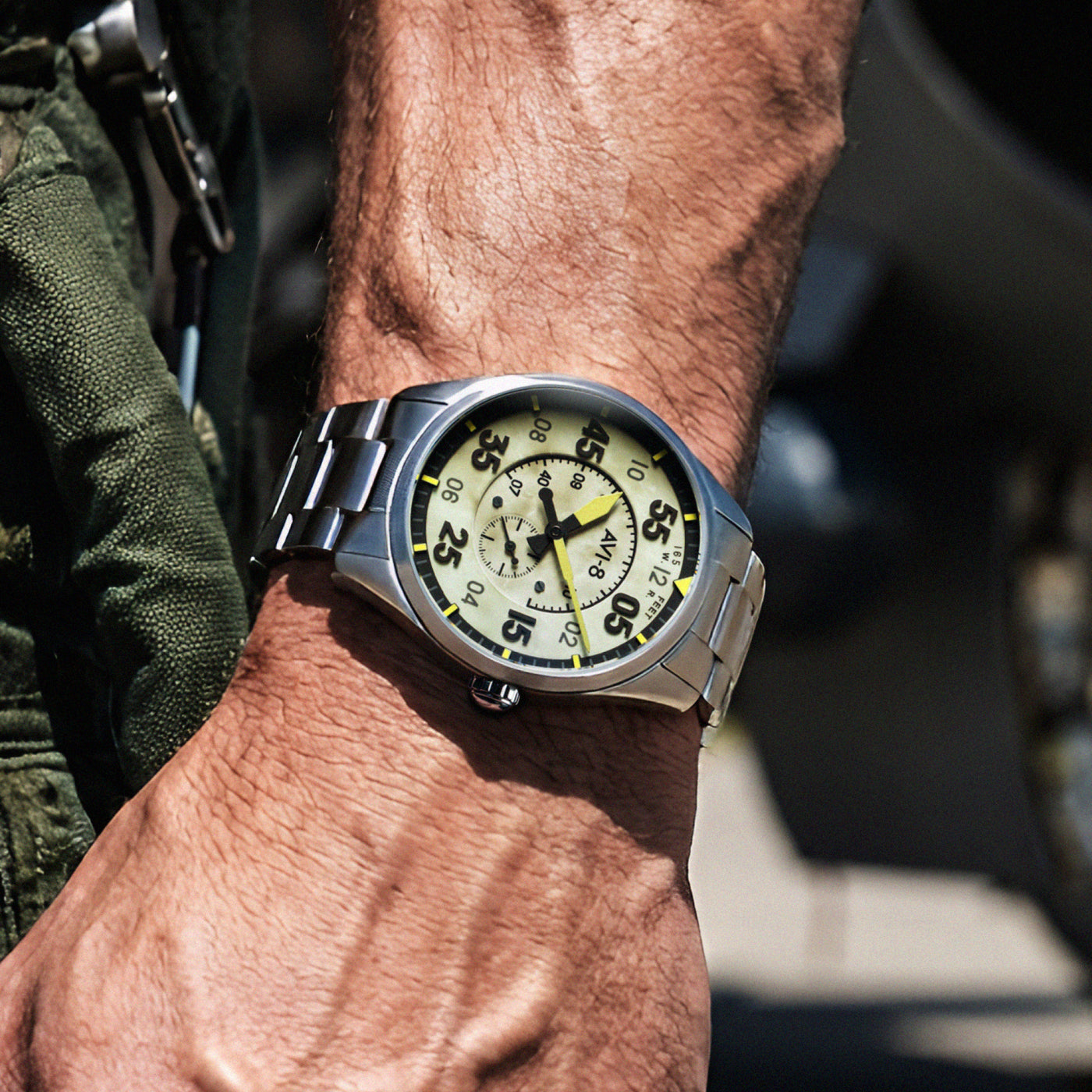 Pilot Panel | Spitfire Type 300 Automatic – AVI-8 Timepieces