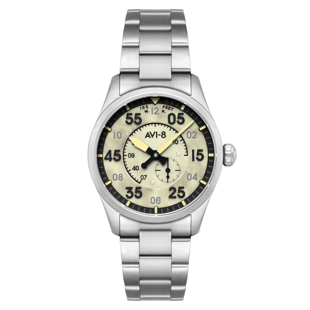 アメトリンスフィアNo.2422 Pilot Panel | Spitfire Type 300 Automatic – AVI-8 Timepieces