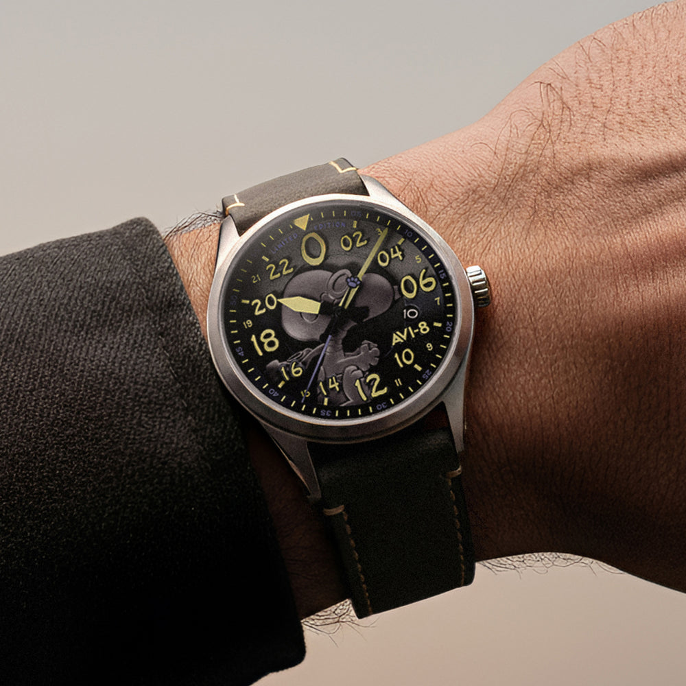 Charcoal Grey | Spitfire Peanuts Snoopy Flying Ace 24 Hour