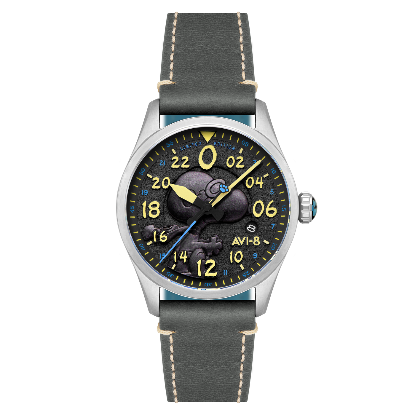 Charcoal Grey | Spitfire Peanuts Snoopy Flying Ace 24 Hour