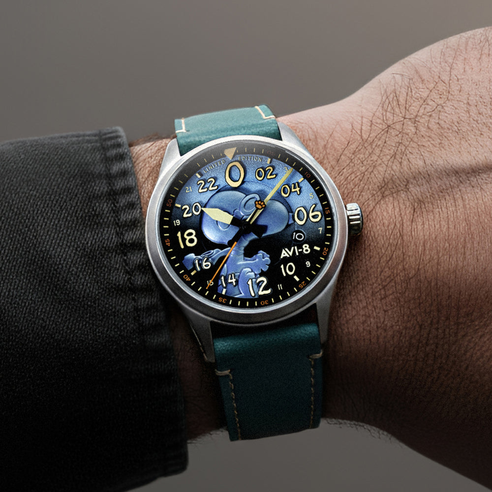【新品】Holliday & Brown／アーカイブプリント／WAVE／ネイビー Introducing - Norqain Freedom 60 GMT 40mm Bronze Midnight Blue
