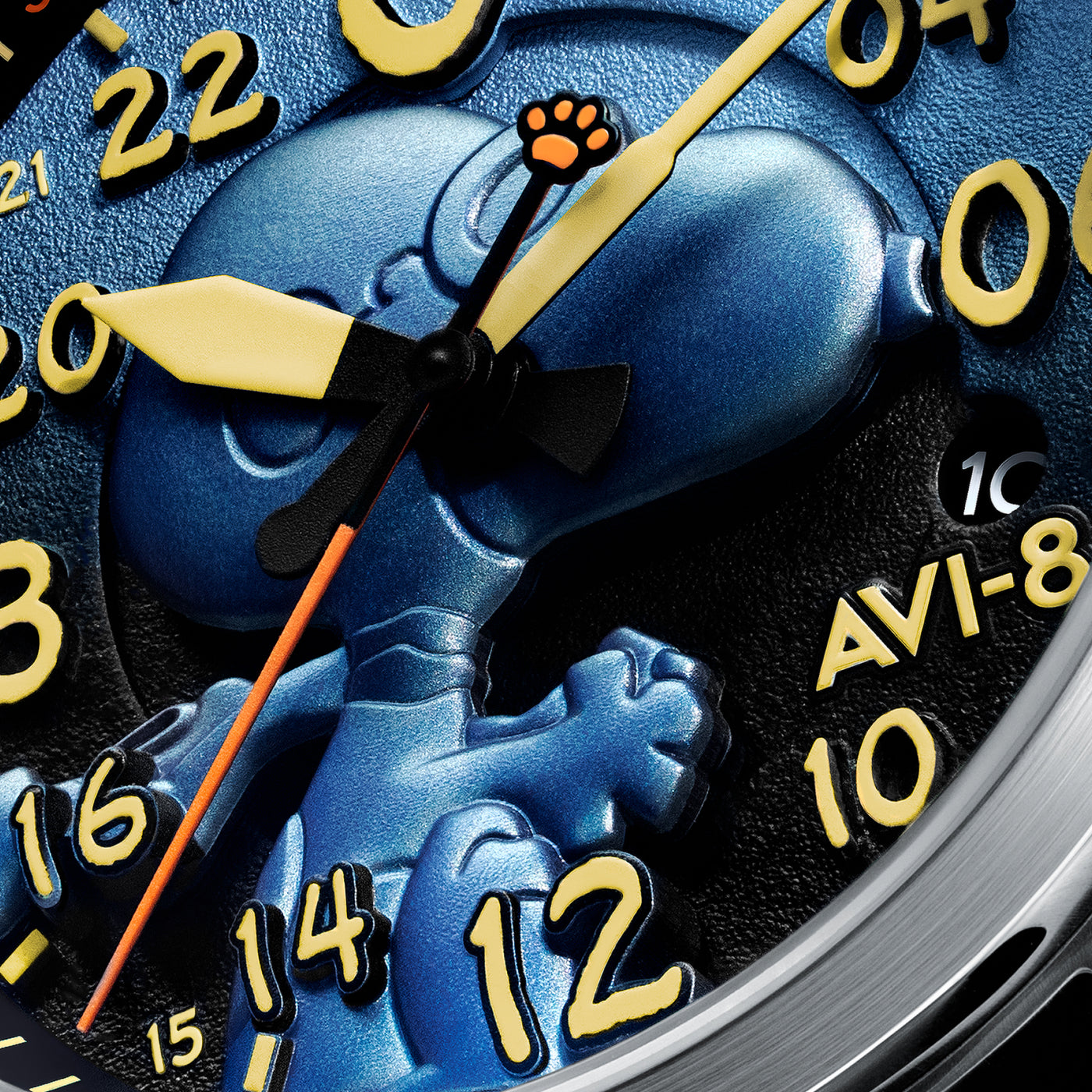Azure Blue | Spitfire Peanuts Snoopy Flying Ace 24 Hour Automatic