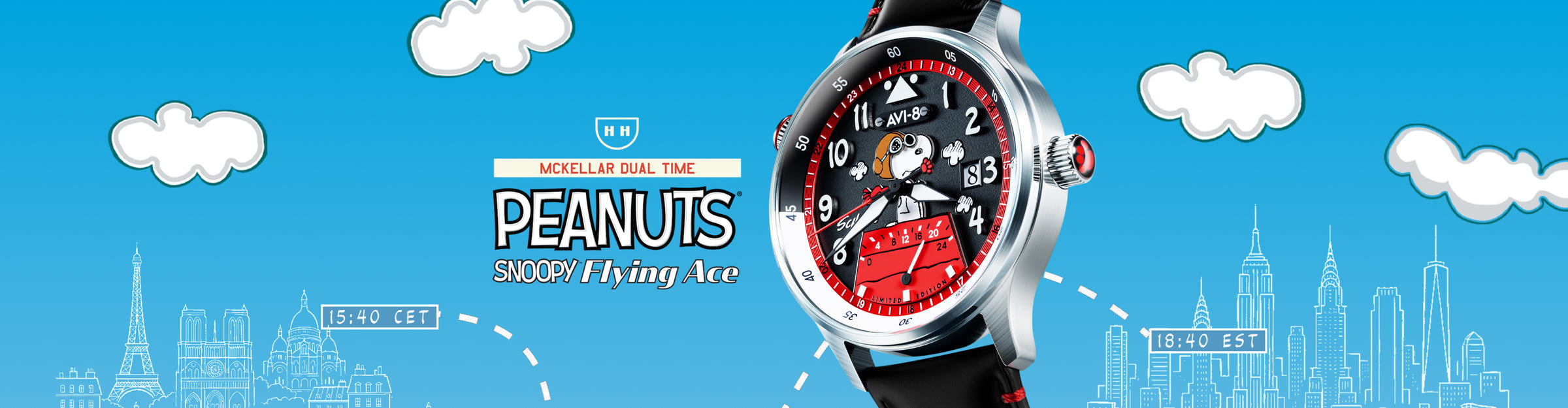 Phantom Flyer | Hawker Hurricane Mckellar Dual Time Peanuts Snoopy