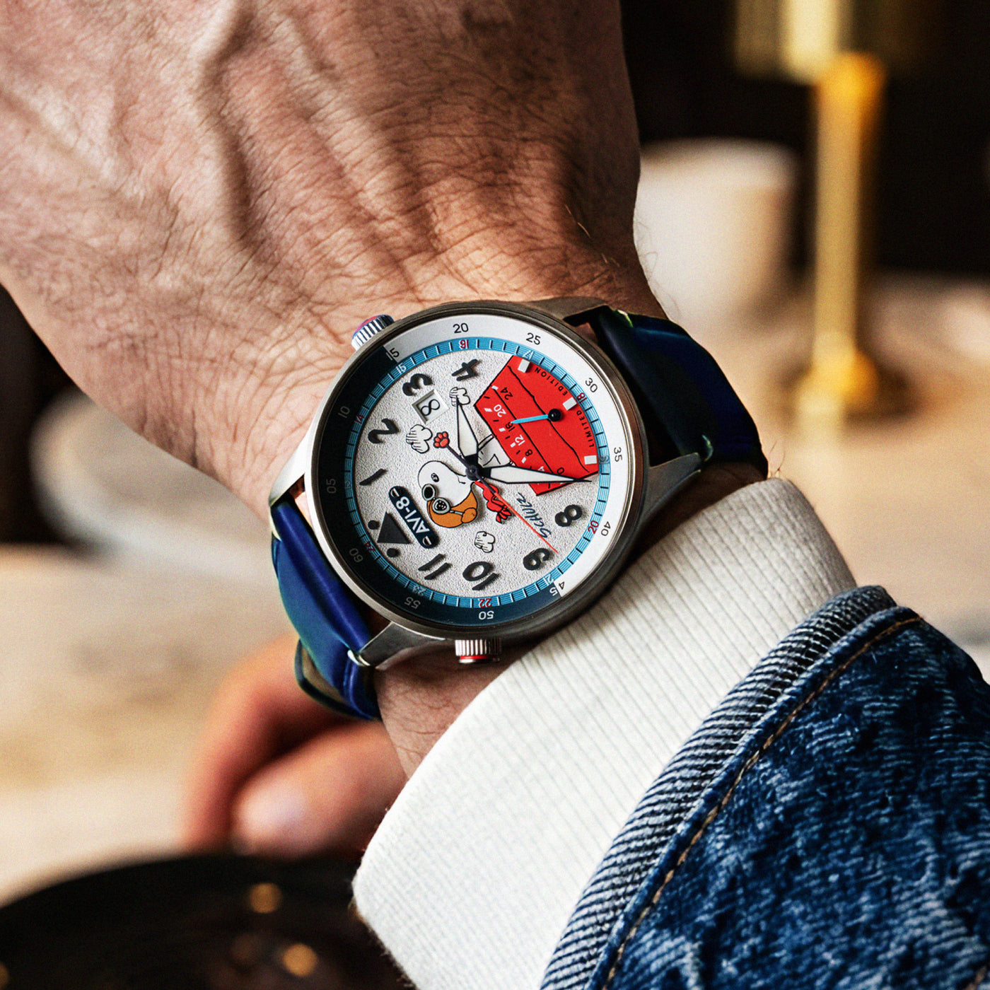 Aero Blue | Hawker Hurricane Mckellar Dual Time Peanuts Snoopy