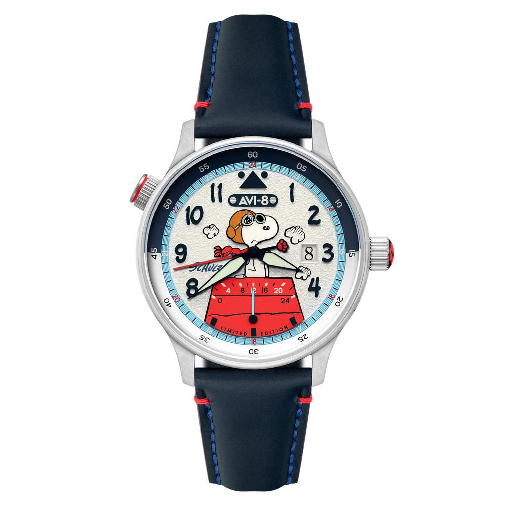 ALDYKA　World Traveler Produced by ACE Aero Blue | Hawker Hurricane Mckellar Dual Time Peanuts Snoopy