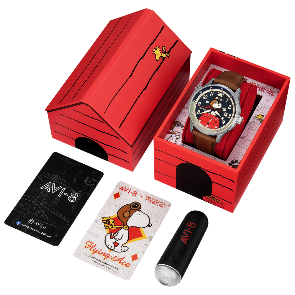 Azure Aviator | Hawker Hurricane Mckellar Dual Time Peanuts Snoopy Azure Aviator | Hawker Hurricane Mckellar Dual Time Peanuts Snoopy