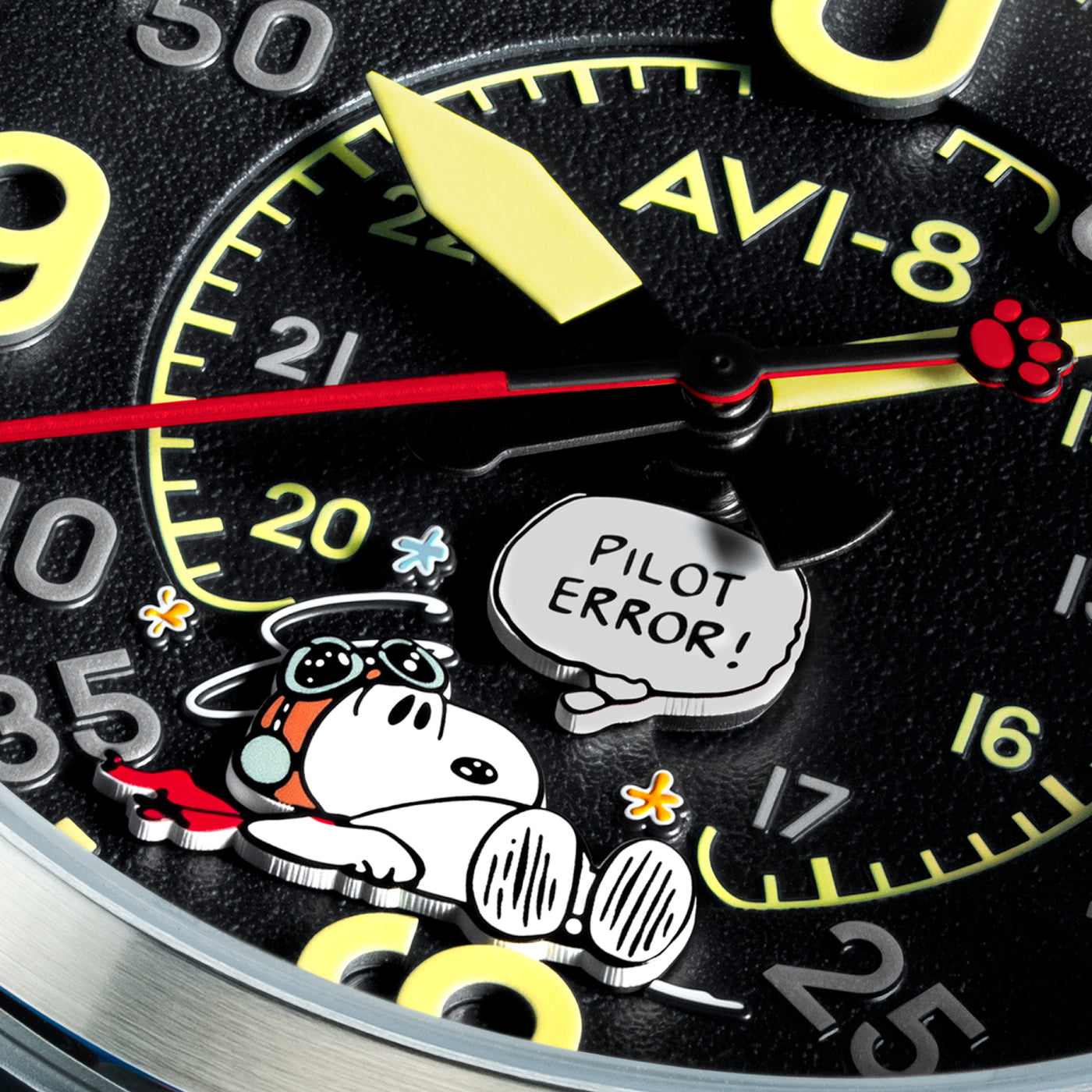 Midnight Maneuver | Spitfire Smith Automatic Snoopy Peanuts Flying