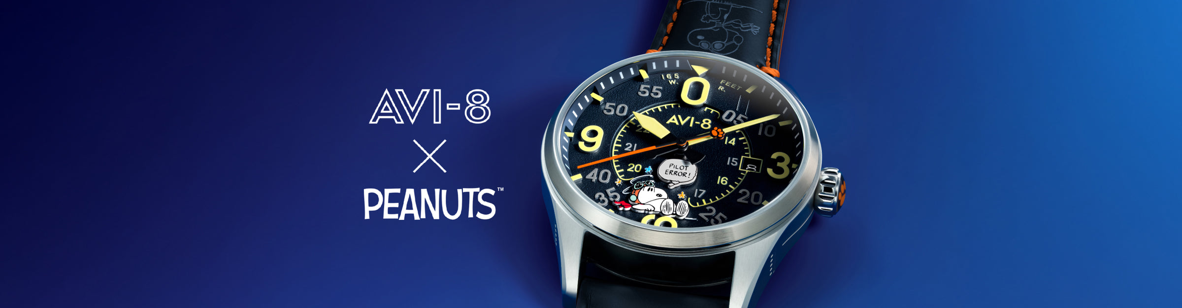 Blue Blunder | Spitfire Smith Automatic Snoopy Peanuts Flying Ace