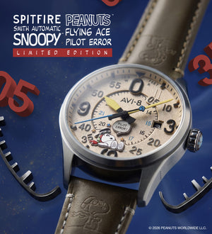 Spitfire Smith Automatic Snoopy Peanuts Flying Ace Pilot Error