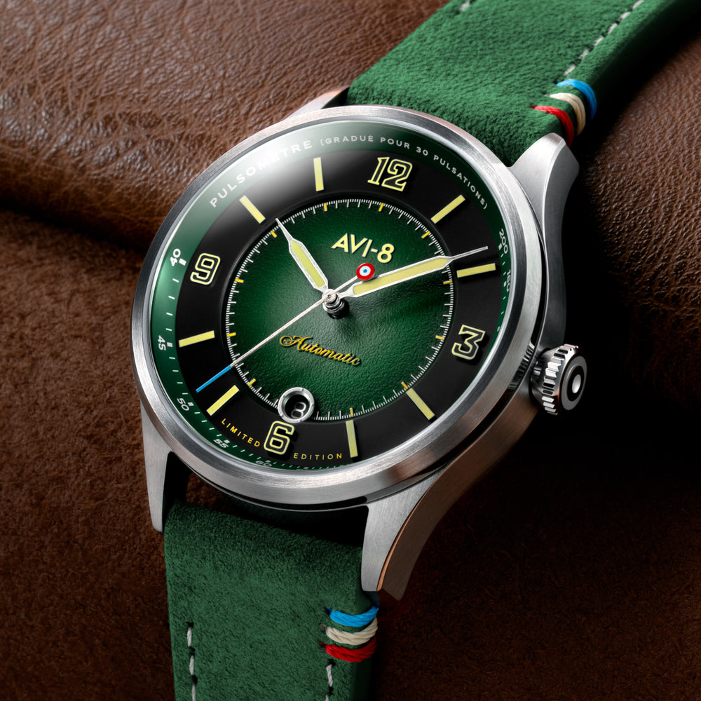 Mossy Hue | Flyboy Lafayette Automatic 110th Anniversary Limited
