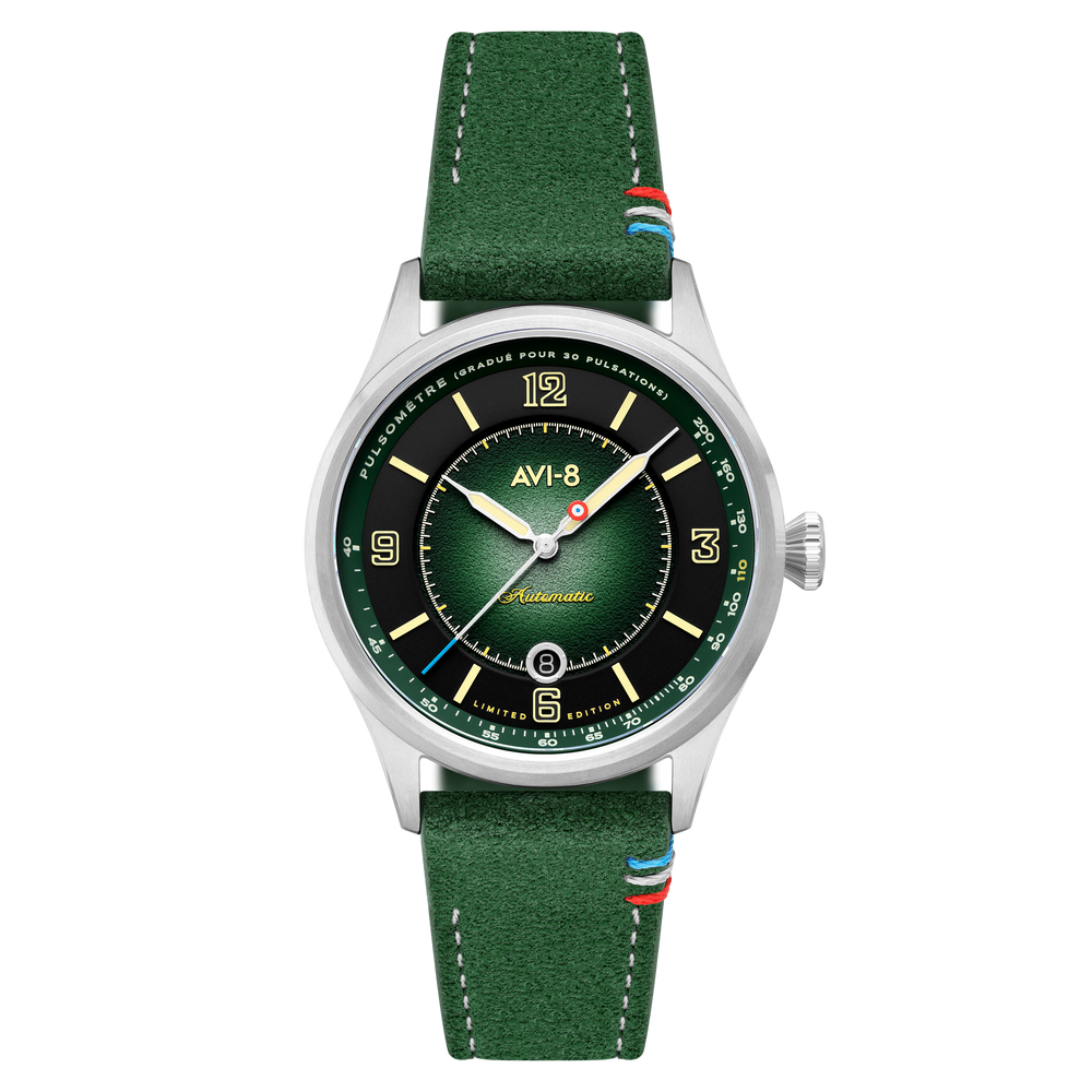 Mossy Hue | Flyboy Lafayette Automatic 110th Anniversary Limited