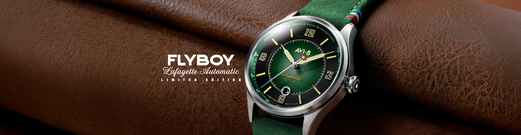 Mossy Hue | Flyboy Lafayette Automatic 110th Anniversary Limited