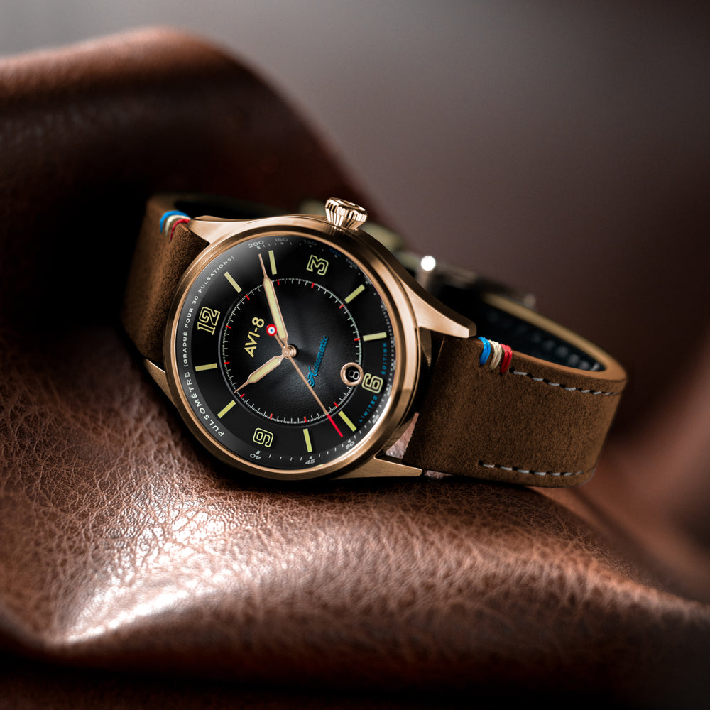 Tarmac Night | Flyboy Lafayette Automatic 110th Anniversary