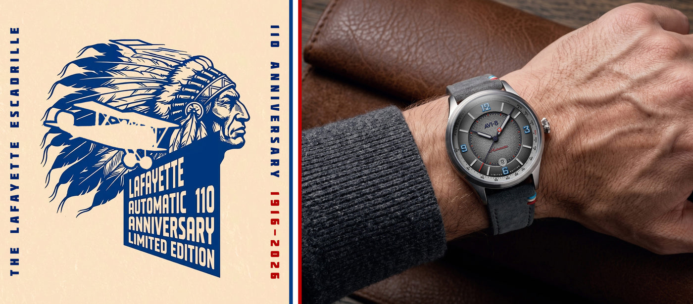 Flyboy Lafayette Automatic 110th Anniversary Limited Edition AV