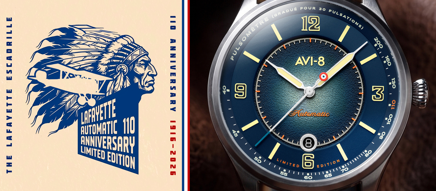 Flyboy Lafayette Automatic 110th Anniversary Limited Edition AV