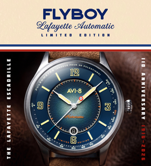アブ　レコード　フェイバリット　プランクトン Flyboy Lafayette Automatic 110th Anniversary Limited Edition AV