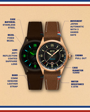 Flyboy Lafayette Automatic 110th Anniversary Limited Edition AV