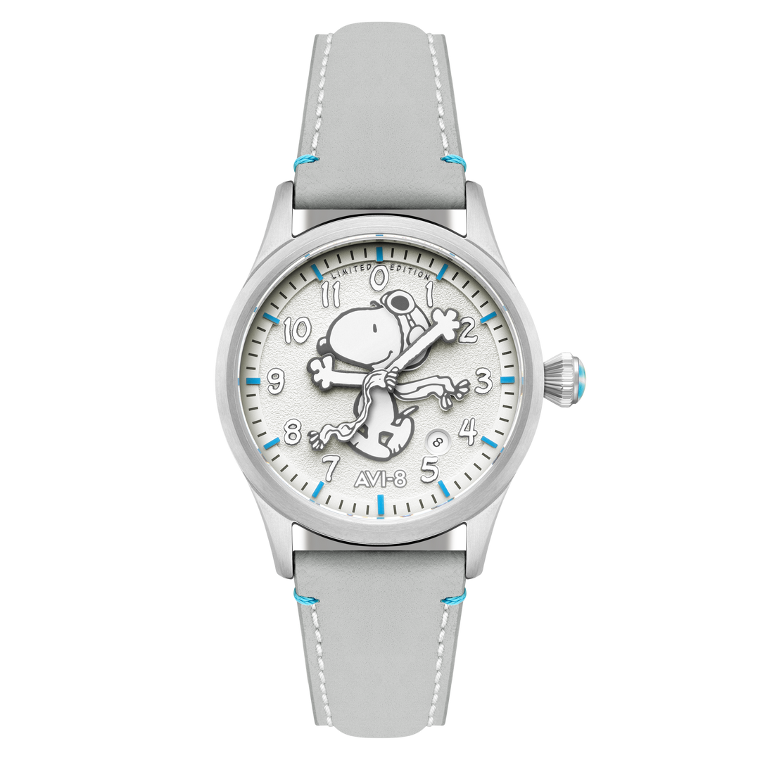 Flyboy Engineer Automatic Peanuts Snoopy Flying Ace Monotone