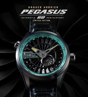 Hawker Harrier Pegasus Automatic 60th Anniversary Limited Edition