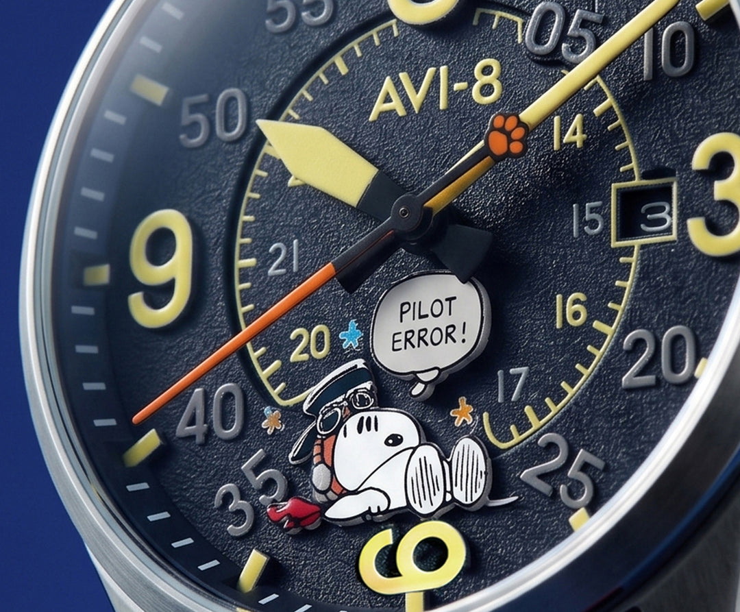 Spitfire Smith Automatic Snoopy Peanuts Flying Ace Pilot Error