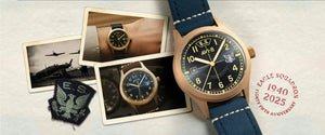 Flyboy Eagle Squadron Automatic Bronze 85th Limited Edition AV