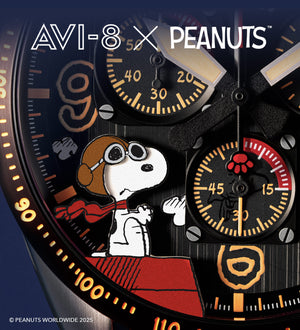 Peanuts Snoopy Flying Ace Limited Edition – AVI-8 Timepieces