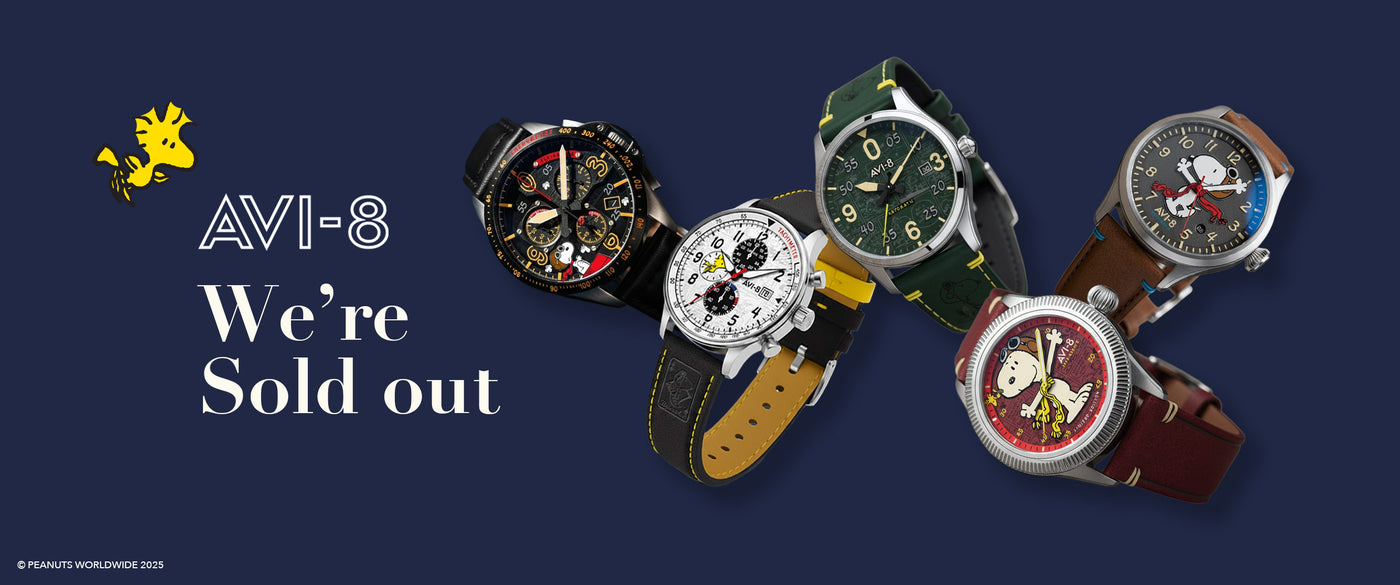 Peanuts Snoopy Flying Ace Limited Edition – AVI-8 Timepieces
