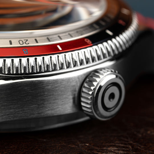 AVI-8 x Islander Limited Edition Flyboy Wingman Worldtimer NH34